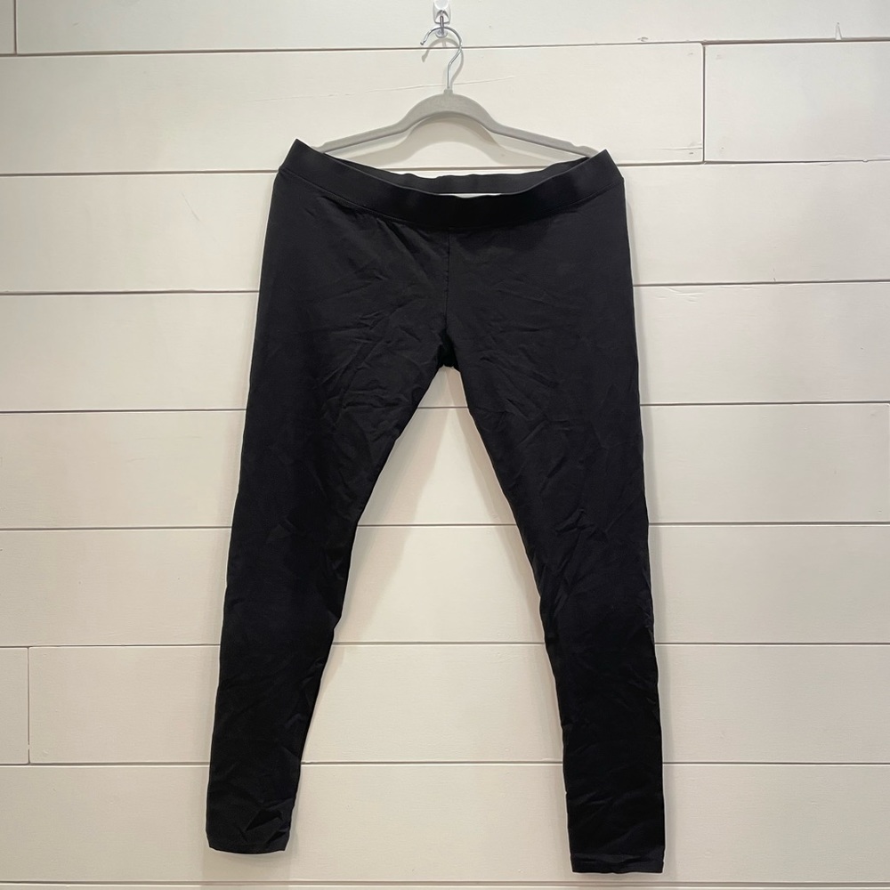 NEW PACT Organic Cotton Super Soft Leggings XL Black